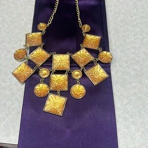 Gold Statement Necklace